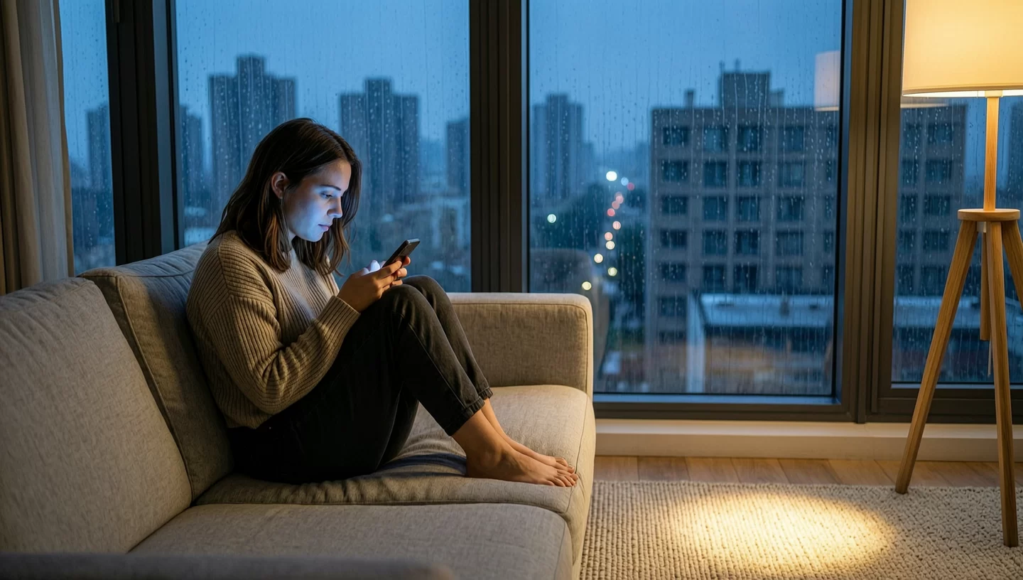 暴雨夜和陌生人聊到凌晨三点的情感松动现象